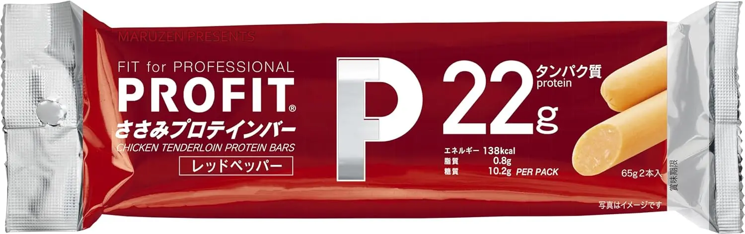 PROFIT Chicken Tenderloin Protein Bar (Red Pepper)